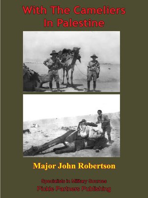 cover image of With The Cameliers In Palestine